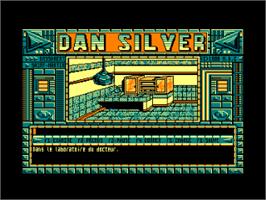 In game image of Dan Silver - Le Dernier Espoir on the Amstrad CPC.