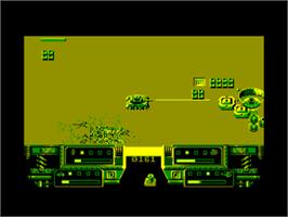 In game image of Flash on the Amstrad CPC.