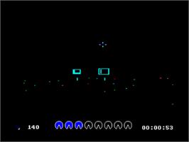 In game image of Forbidden Planet on the Amstrad CPC.