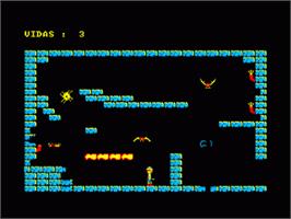 In game image of Foso, El on the Amstrad CPC.