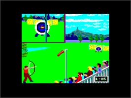 In game image of Games, The - Summer Edition on the Amstrad CPC.