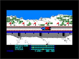 In game image of Games, The - Winter Edition on the Amstrad CPC.