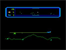 In game image of Gauntlet on the Amstrad CPC.
