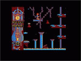 In game image of Gonzzalezz on the Amstrad CPC.