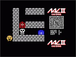In game image of Mac 2 on the Amstrad CPC.