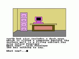 In game image of Nythyhel - Files Of The Occult on the Amstrad CPC.
