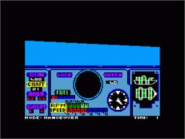 In game image of PHM Pegasus on the Amstrad CPC.