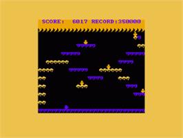 In game image of Phantomas 2 on the Amstrad CPC.
