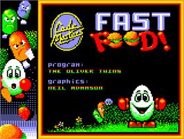 In game image of Rat Connection on the Amstrad CPC.