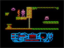 In game image of Sacred Armour Of Antiriad, The on the Amstrad CPC.
