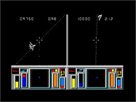 In game image of Top Gun on the Amstrad CPC.