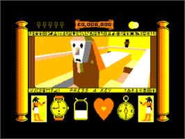 In game image of Total Eclipse 2 - The Sphinx Jinx on the Amstrad CPC.