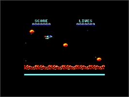 In game image of Twins on the Amstrad CPC.