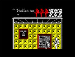 In game image of Venganza De Johny Comomolo, La on the Amstrad CPC.