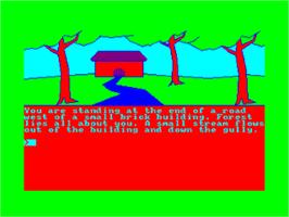 In game image of Very Big Cave Adventure, The on the Amstrad CPC.