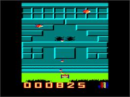 In game image of Warhawk on the Amstrad CPC.