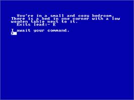 In game image of Welladay on the Amstrad CPC.