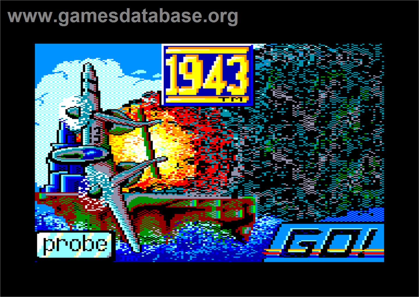 1943: The Battle of Midway - Amstrad CPC - Artwork - In Game