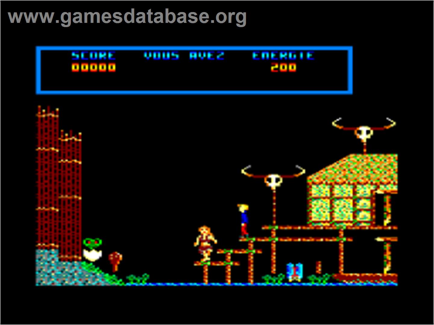 20 000 Avant J.c. - Amstrad CPC - Artwork - In Game