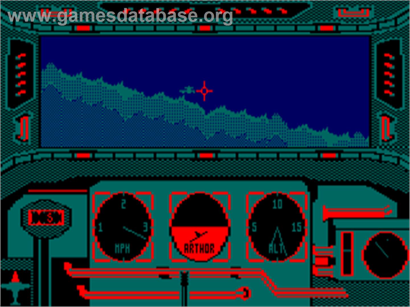 Ace of Aces - Amstrad CPC - Artwork - In Game
