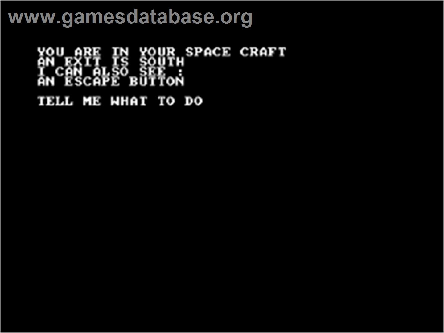 Adventure C: Ship Of Doom - Amstrad CPC - Artwork - In Game