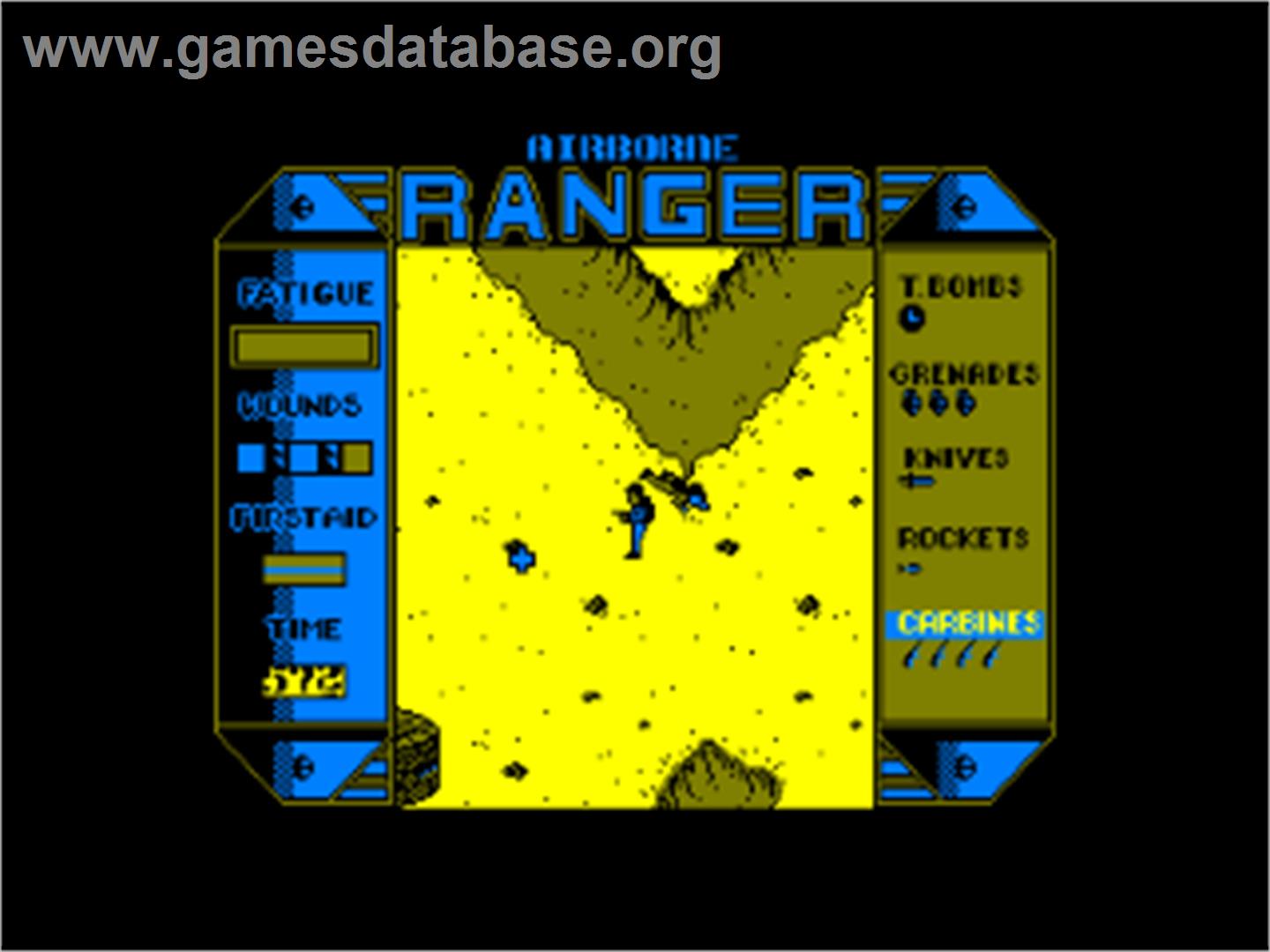Airborne Ranger - Amstrad CPC - Artwork - In Game
