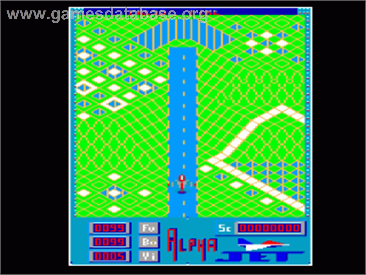 Alphajet - Amstrad CPC - Artwork - In Game