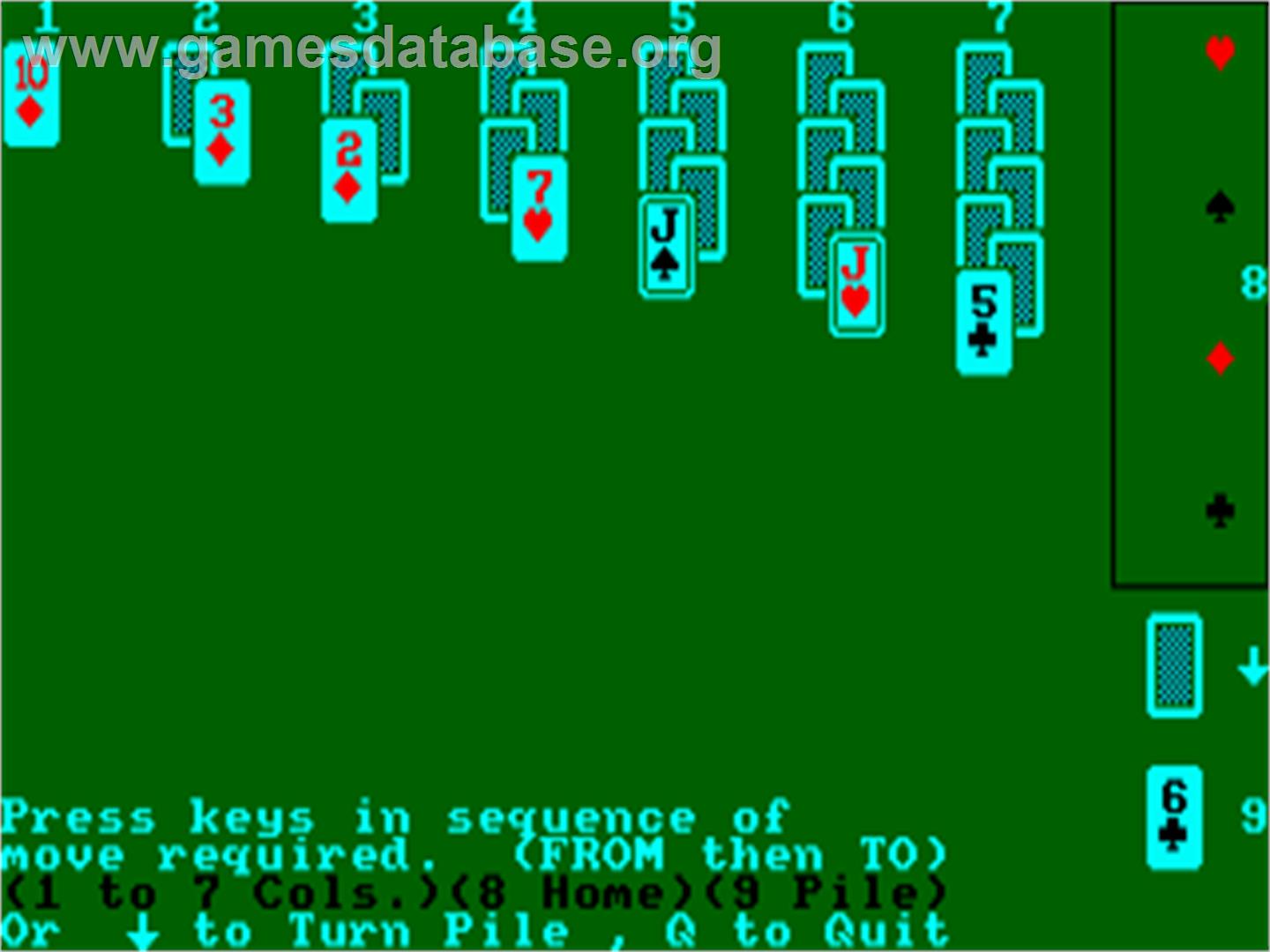 Amstrad Shuffle - Amstrad CPC - Artwork - In Game