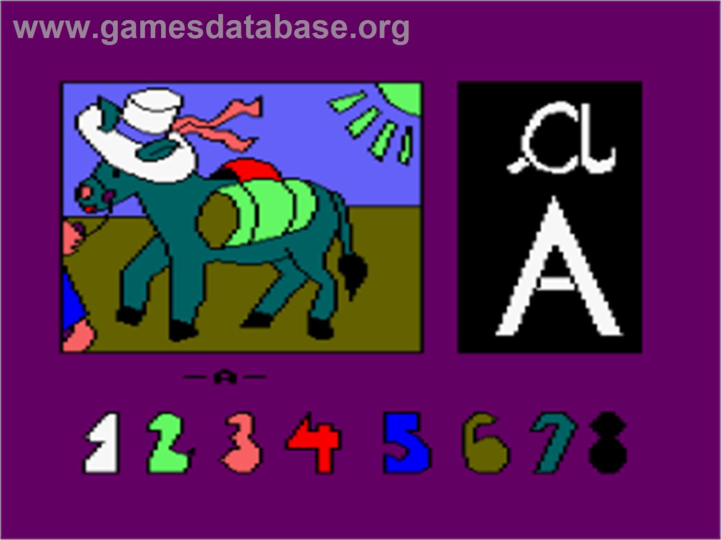 Animalier, L' - Amstrad CPC - Artwork - In Game