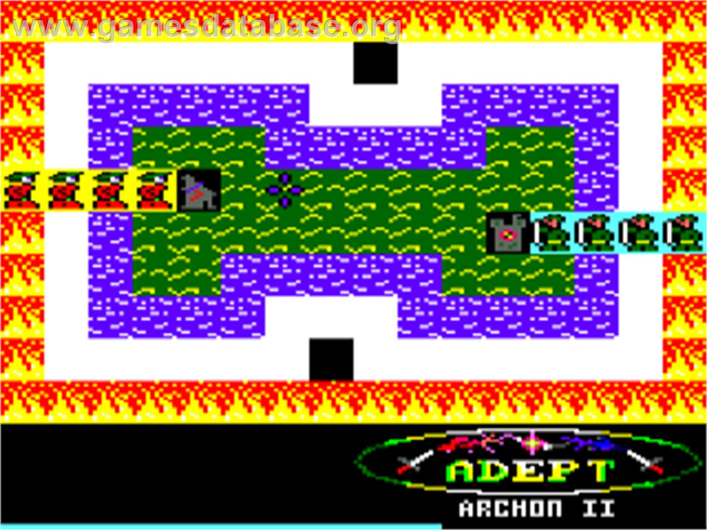 Archon 2: Adept - Amstrad CPC - Artwork - In Game