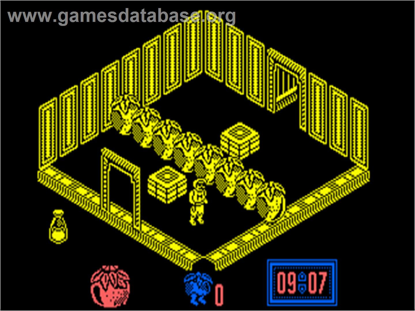 Attack of the Killer Tomatoes - Amstrad CPC - Artwork - In Game