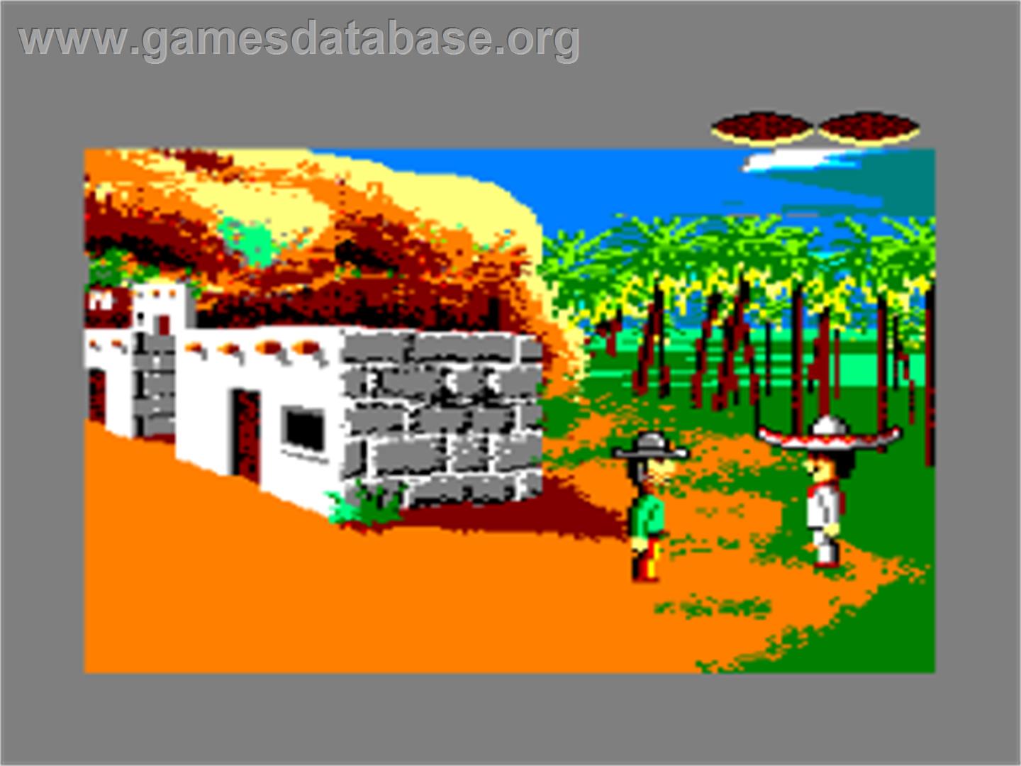 Aventures De Pepito Au Mexique, Les - Amstrad CPC - Artwork - In Game