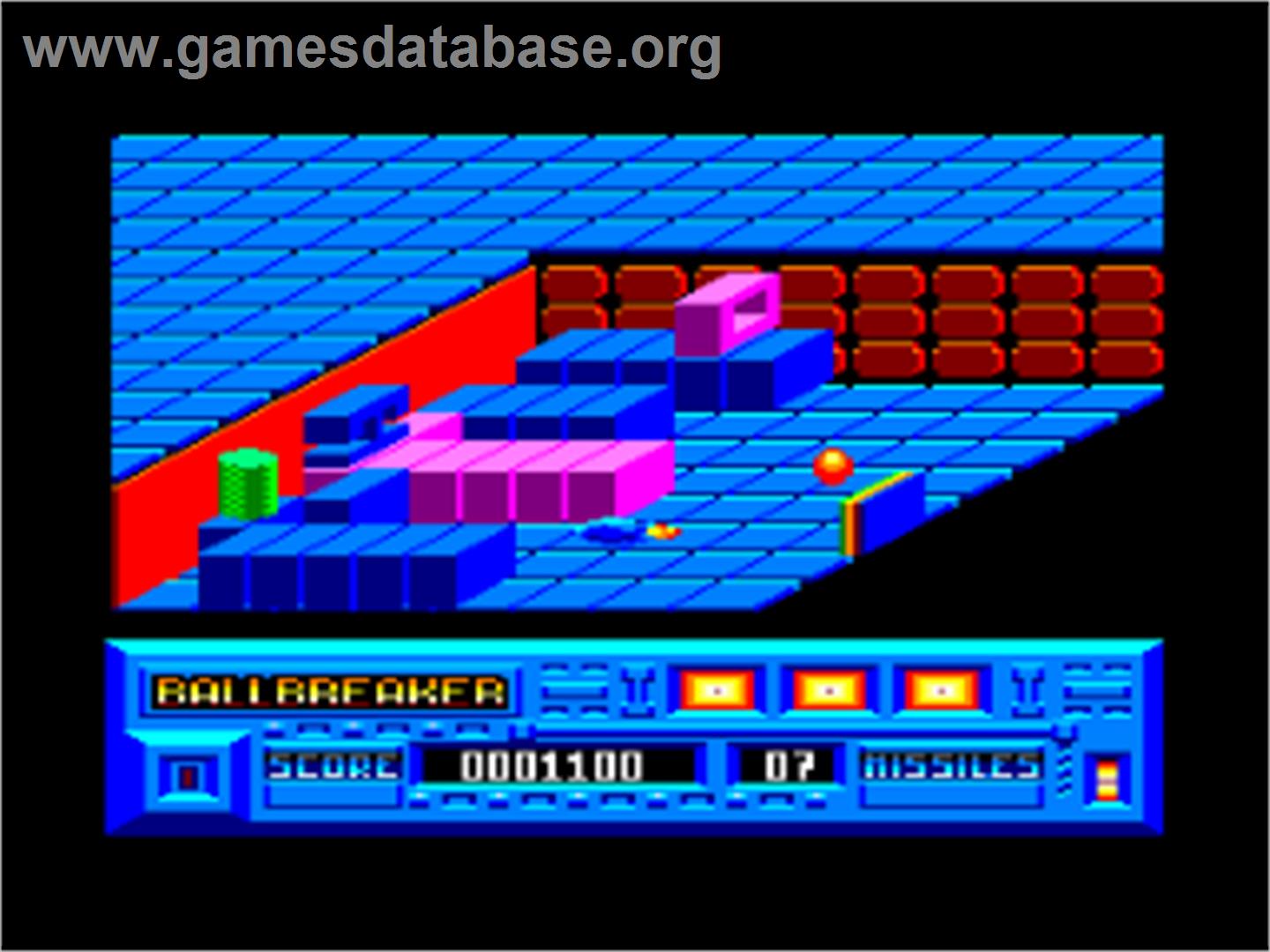 Ball Breaker 2 - Amstrad CPC - Artwork - In Game