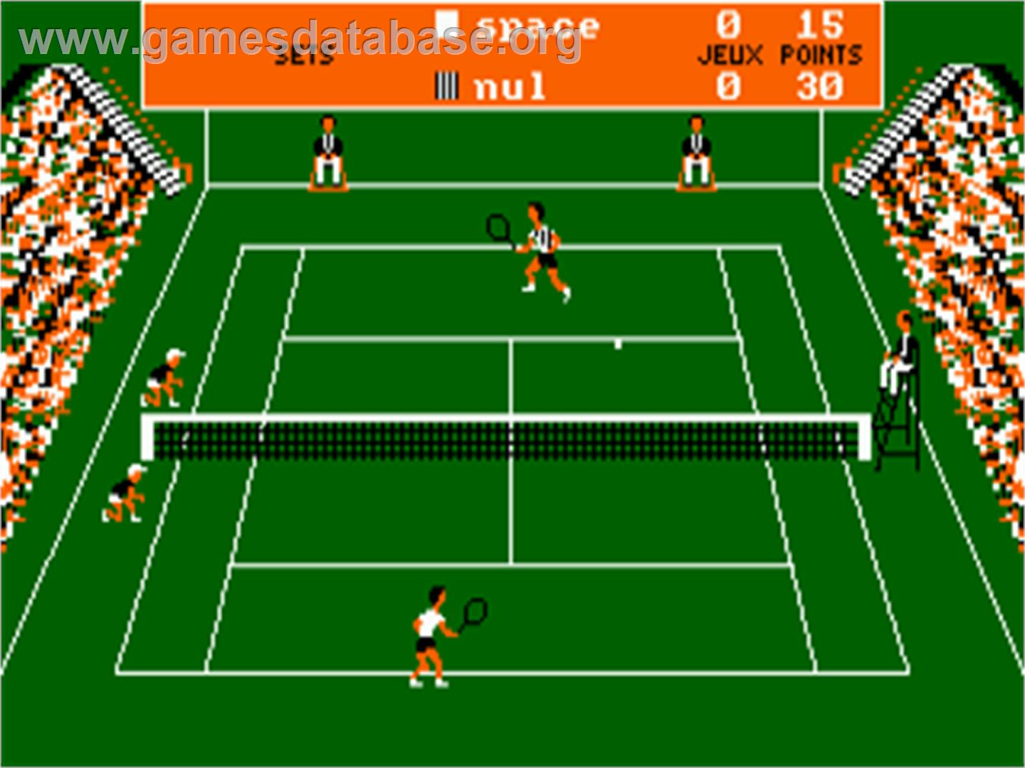 Balle De Match - Amstrad CPC - Artwork - In Game