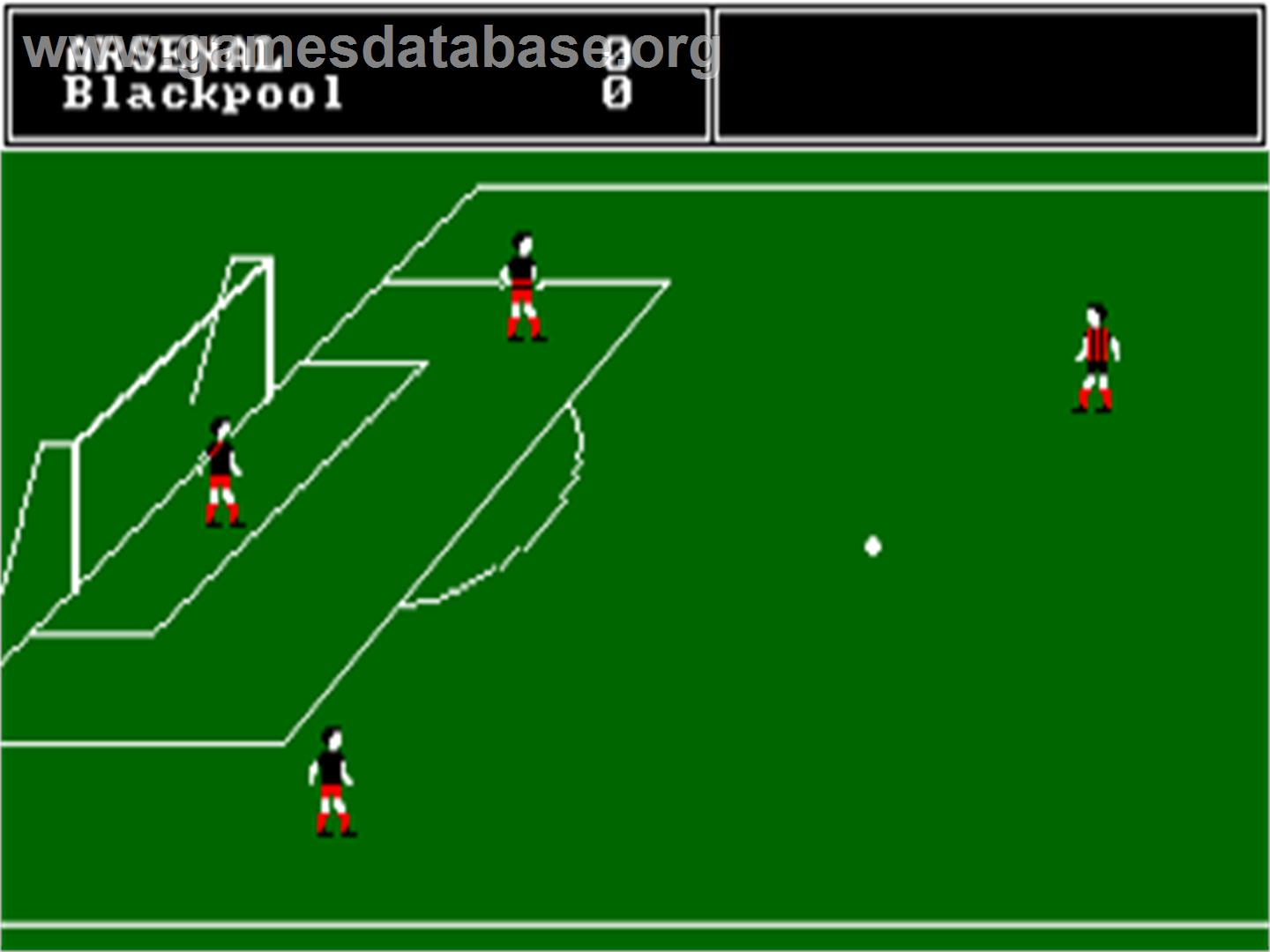 Big League Soccer 2 - Amstrad CPC - Artwork - In Game