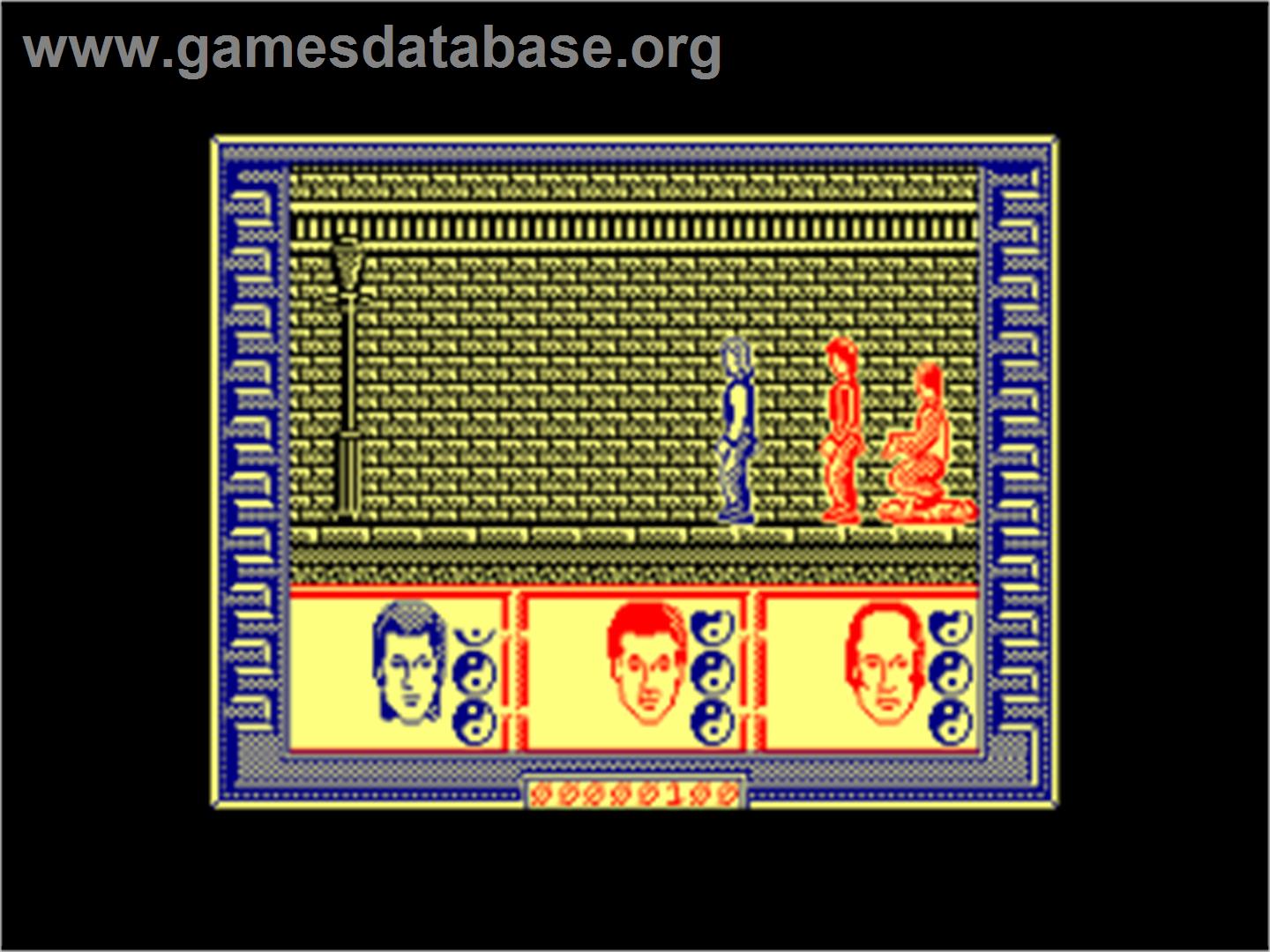 Big Trouble in Little China - Amstrad CPC - Artwork - In Game