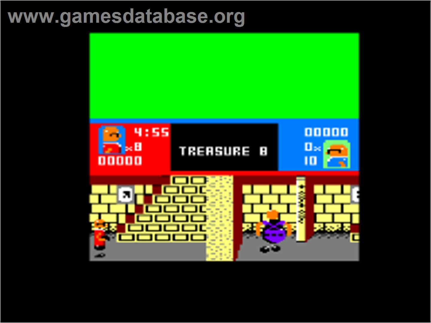 Bonanza Bros. - Amstrad CPC - Artwork - In Game