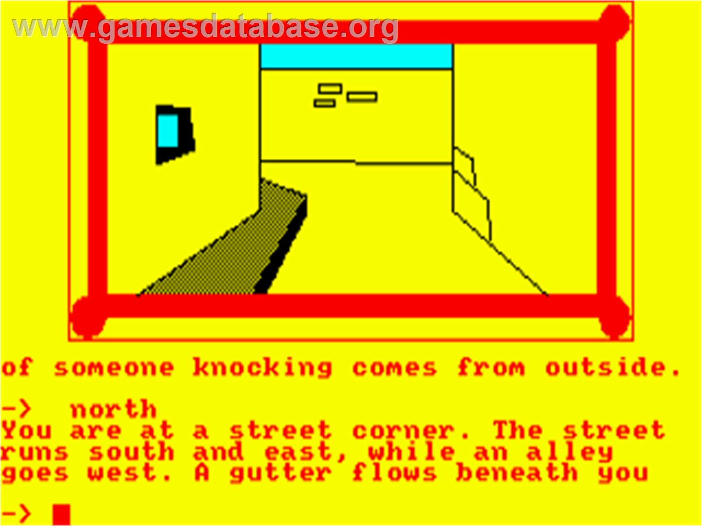 Book Of The Dead - Amstrad CPC - Artwork - In Game