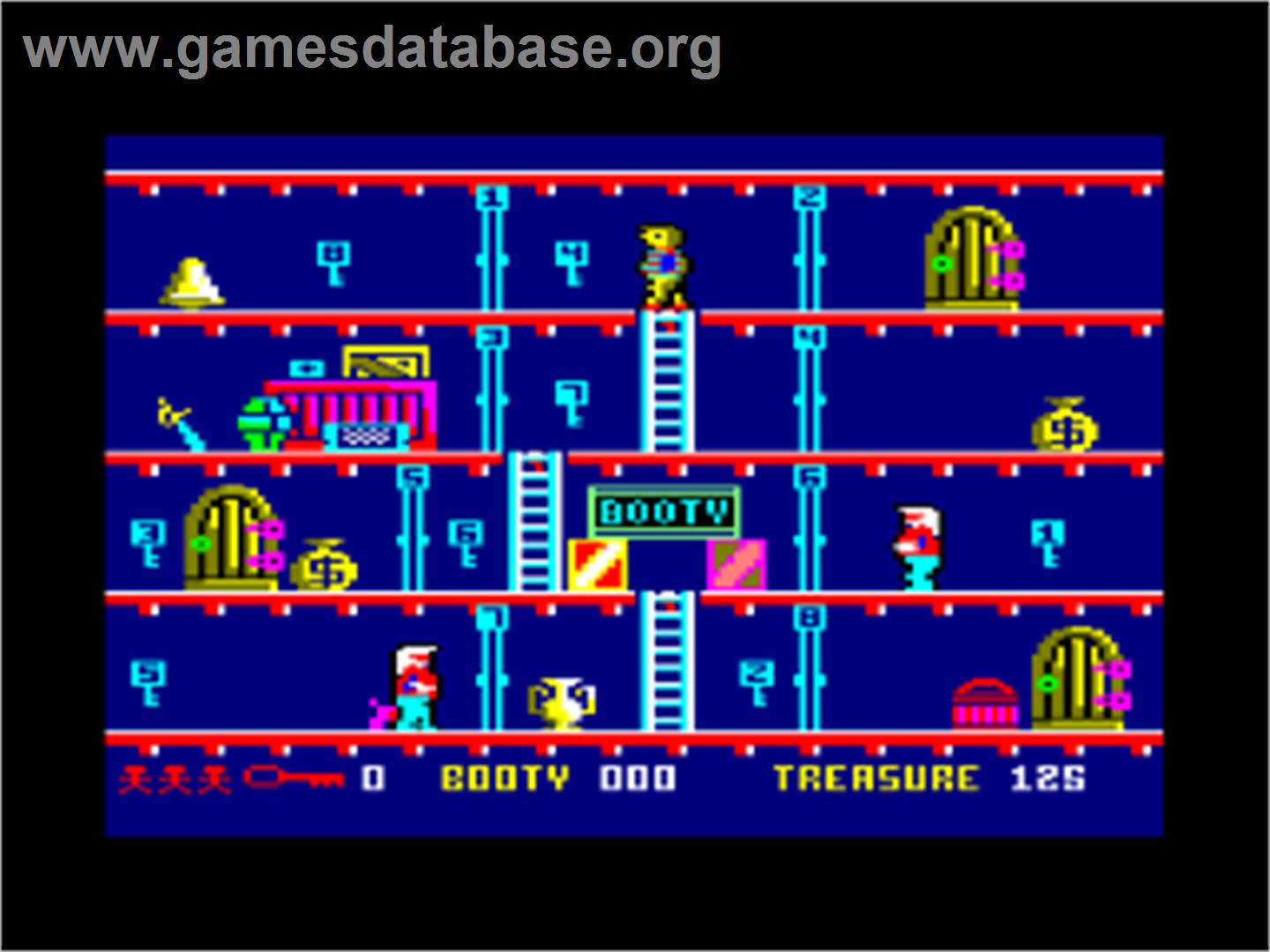 Booty - Amstrad CPC - Artwork - In Game