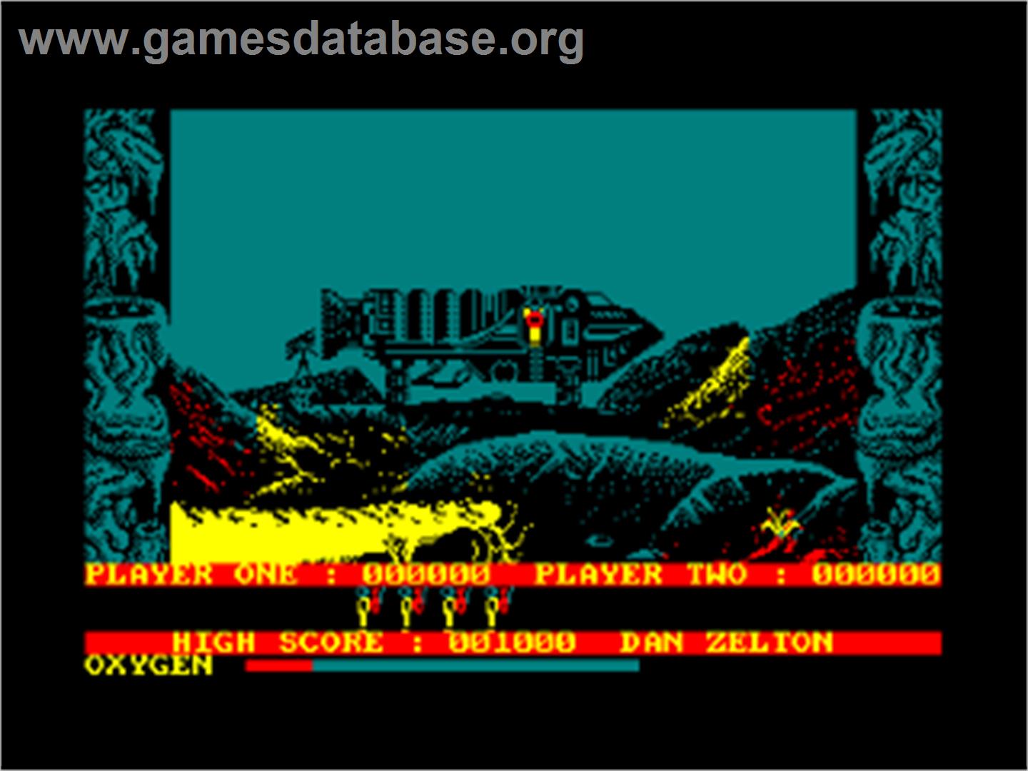 Brainache - Amstrad CPC - Artwork - In Game