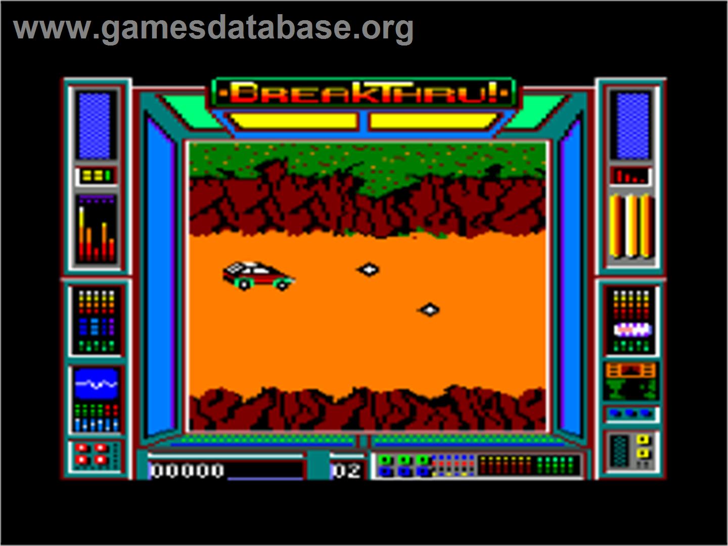 BreakThru - Amstrad CPC - Artwork - In Game