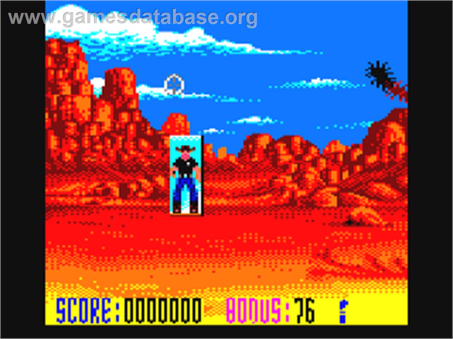 Buffalo Bill's Wild West Show - Amstrad CPC - Artwork - In Game
