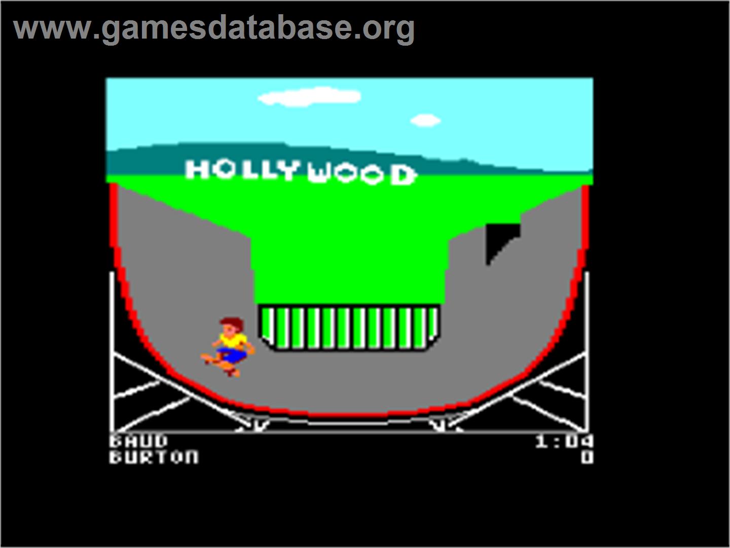 California Games - Amstrad CPC - Artwork - In Game