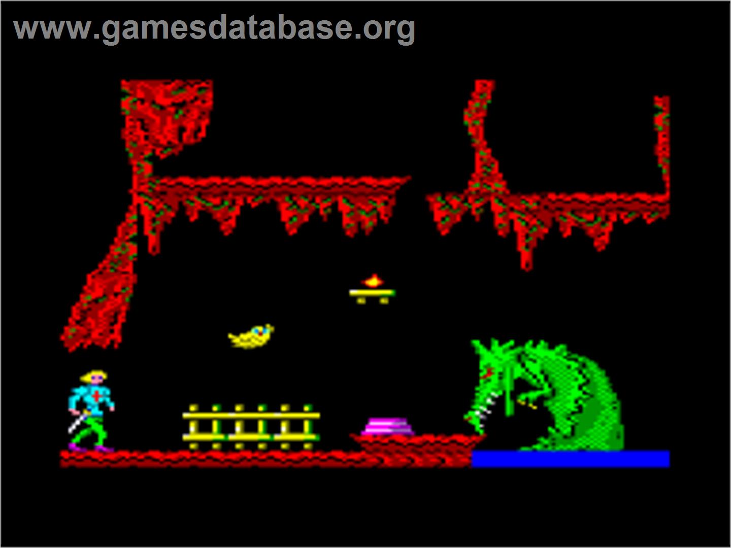 Camelot Warriors - Amstrad CPC - Artwork - In Game