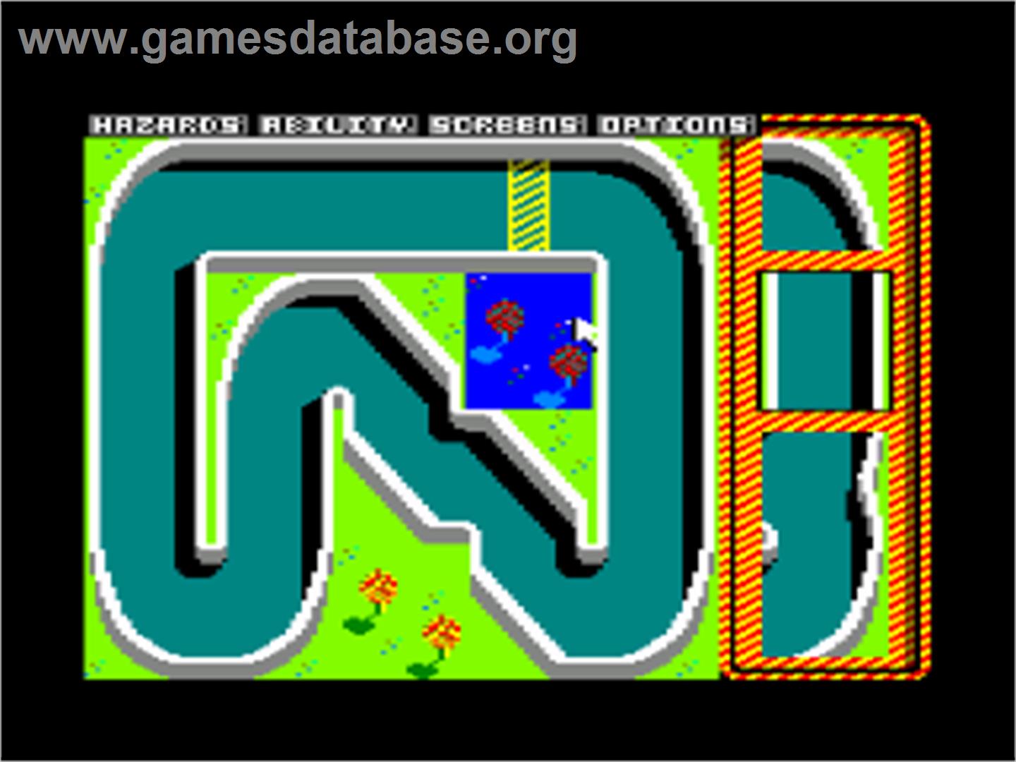 Championship Sprint - Amstrad CPC - Artwork - In Game