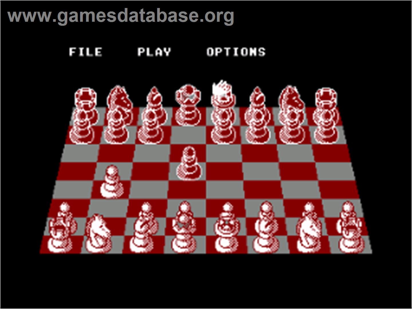 Chessmaster 2000 - Amstrad CPC - Artwork - In Game