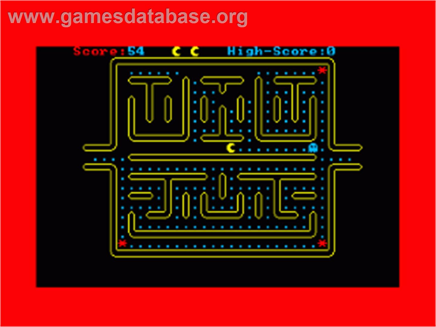 Chomper - Amstrad CPC - Artwork - In Game