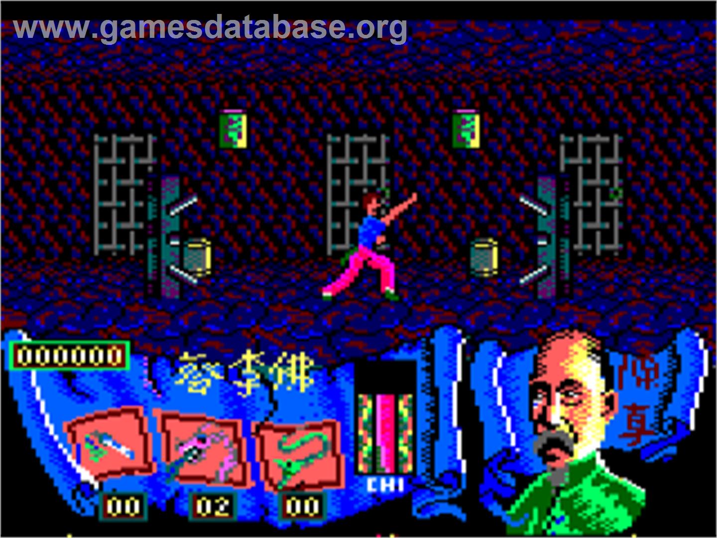 Choy-Lee-Fut Kung-Fu Warrior - Amstrad CPC - Artwork - In Game