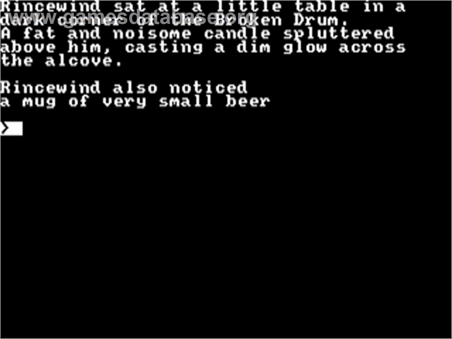 Colour Of Magic, The - Amstrad CPC - Artwork - In Game