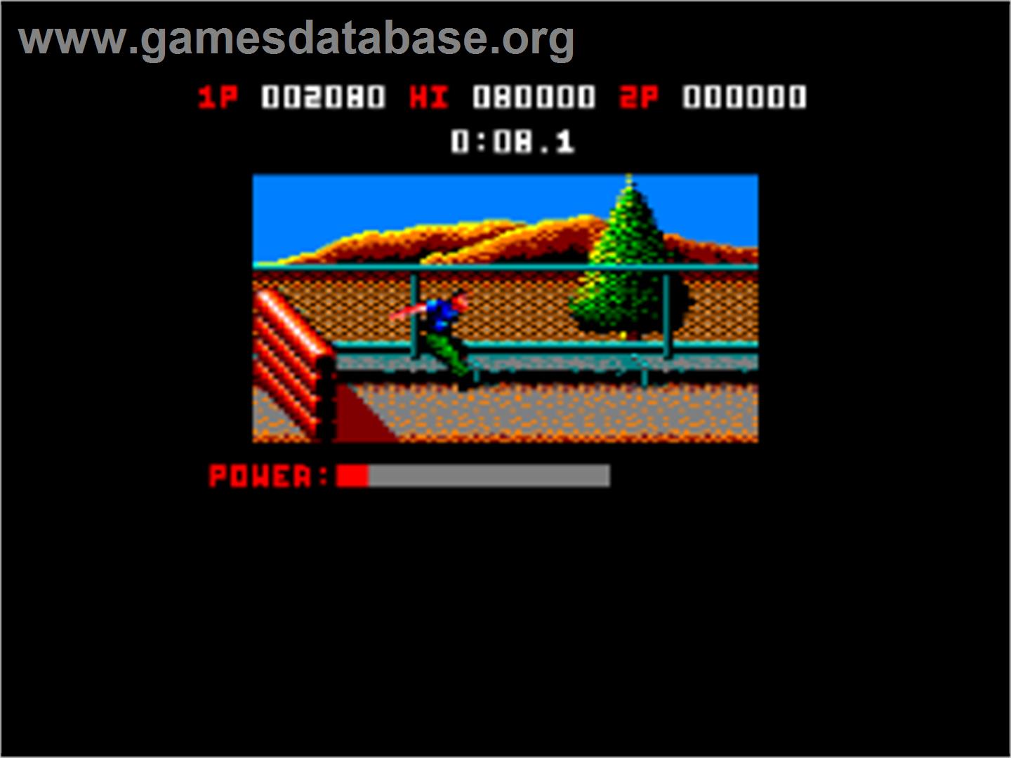 Combat School - Amstrad CPC - Artwork - In Game